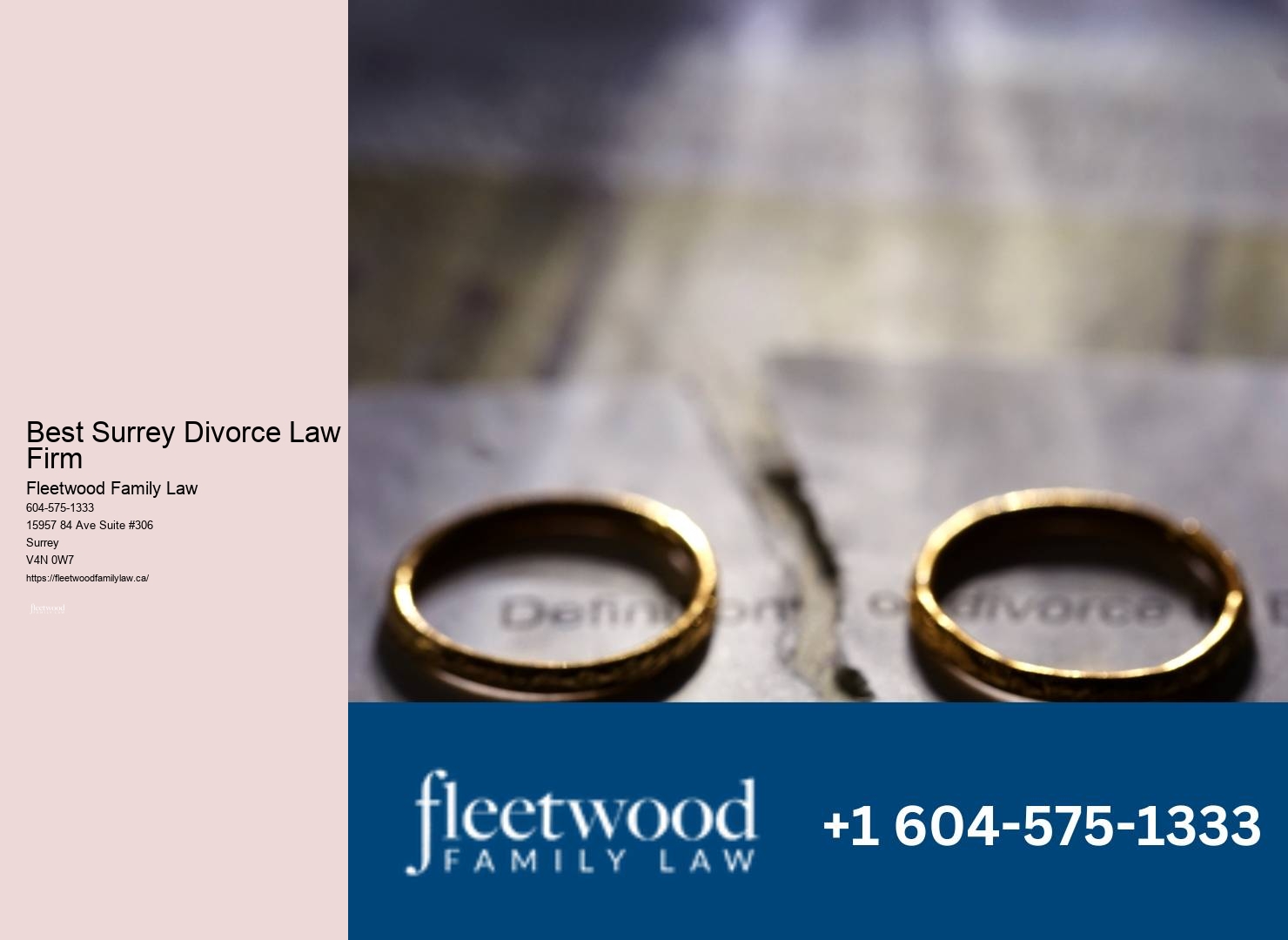 Surrey family law firm