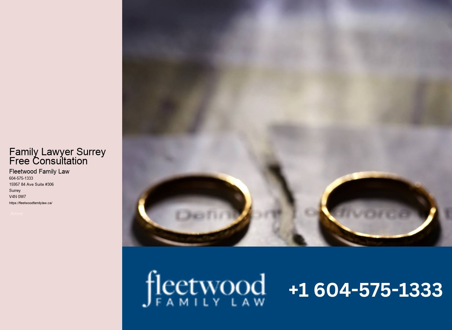 Family Lawyer in Surrey BC