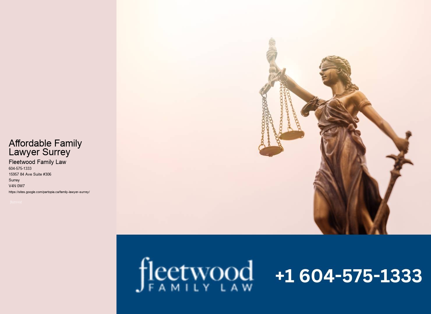 Surrey child custody legal consultation