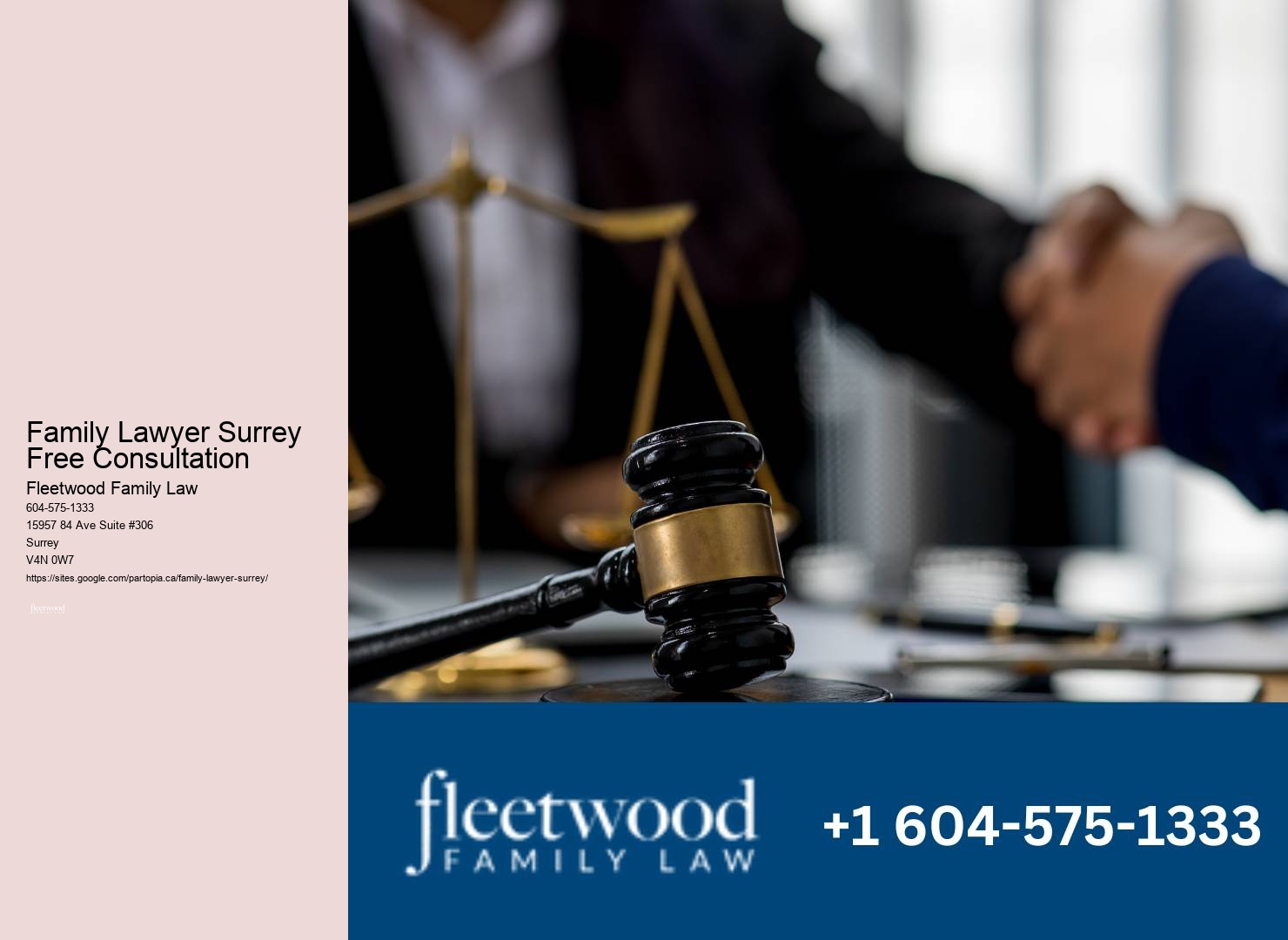 Surrey Family Law Attorney Rates