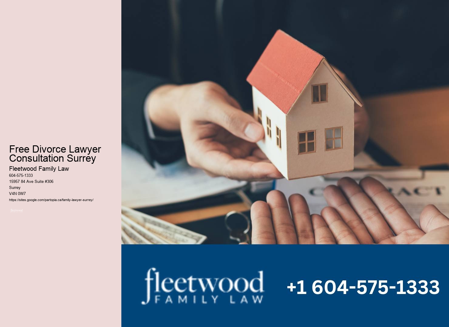 Surrey family law consultation services