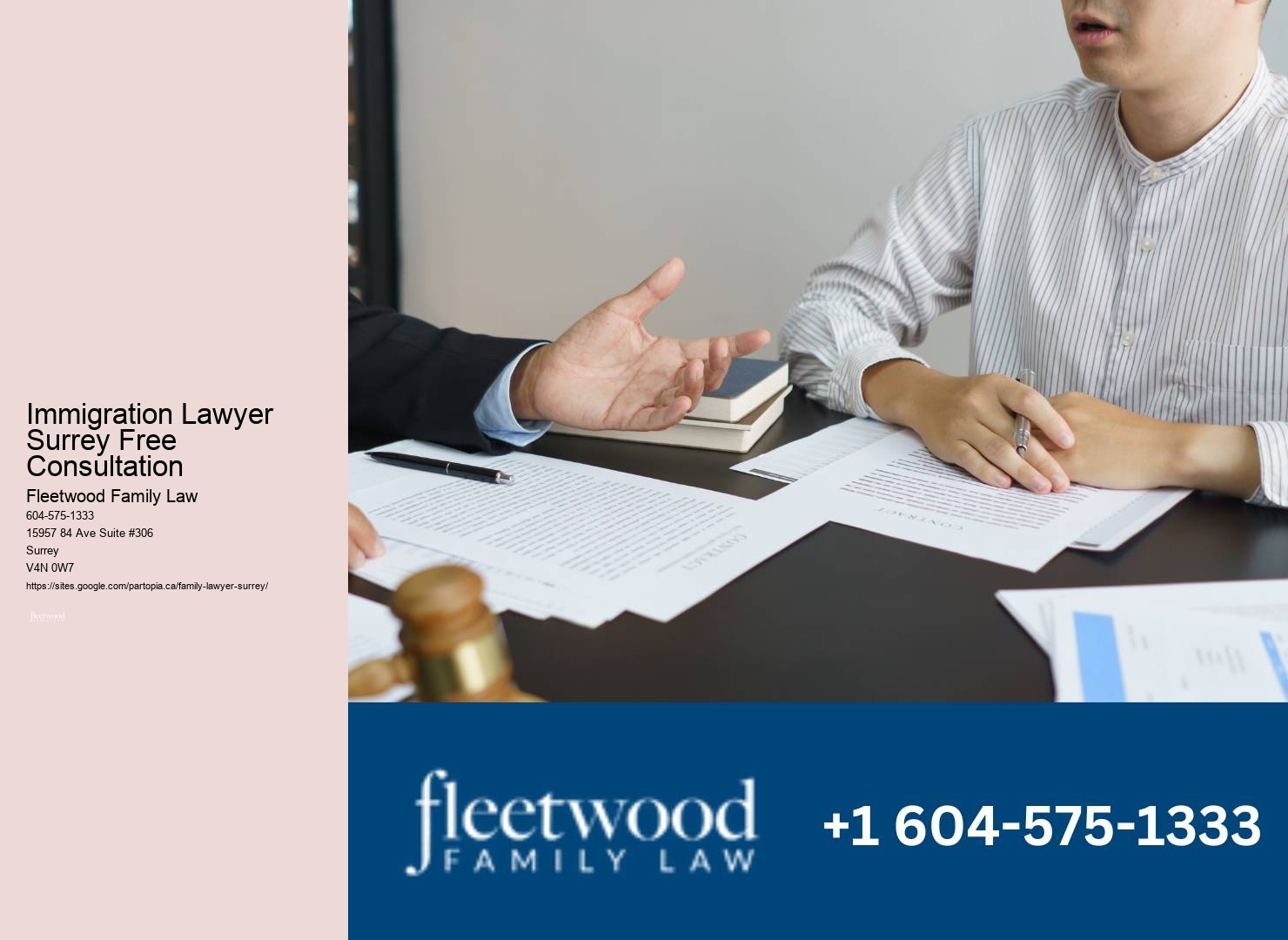 Surrey family law legal services