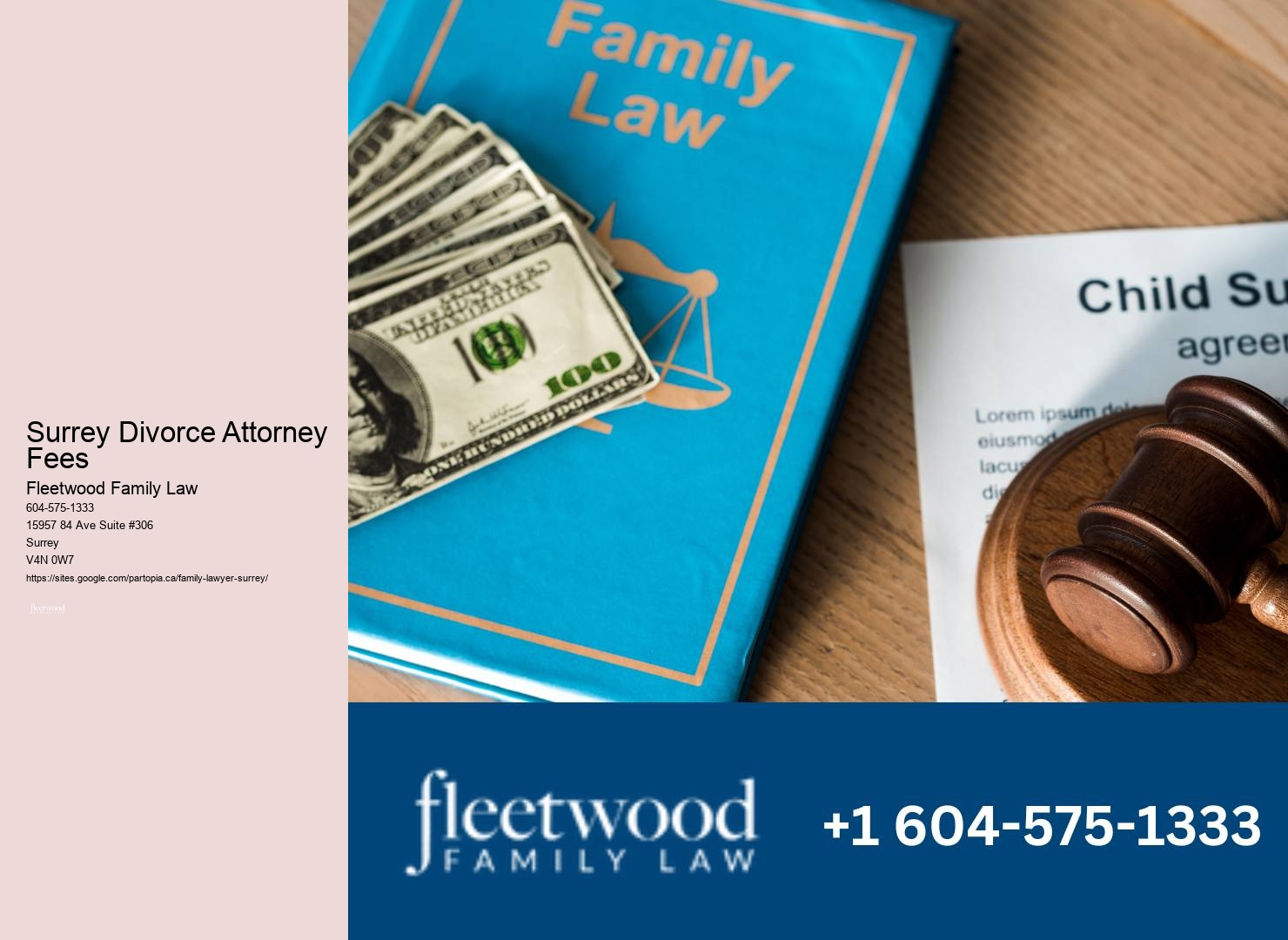 Child custody lawyers Surrey