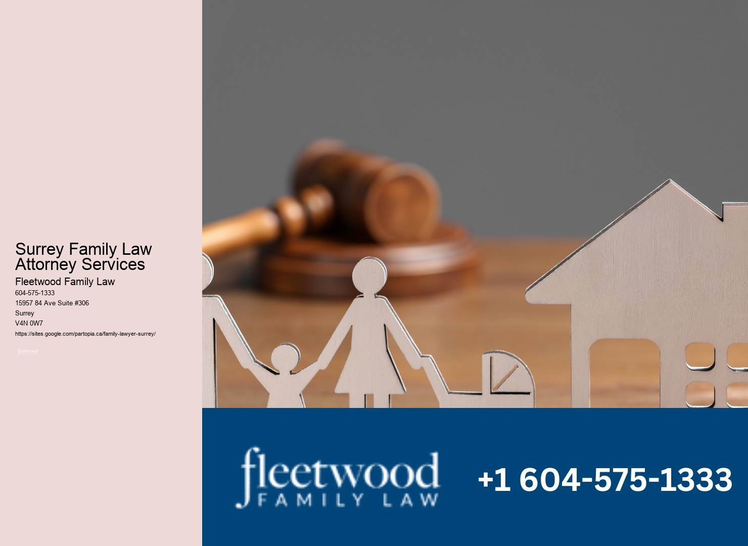 Surrey Family Law Attorney Services