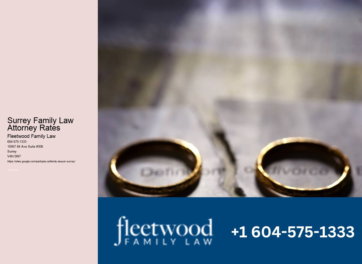 Child custody lawyer Surrey BC