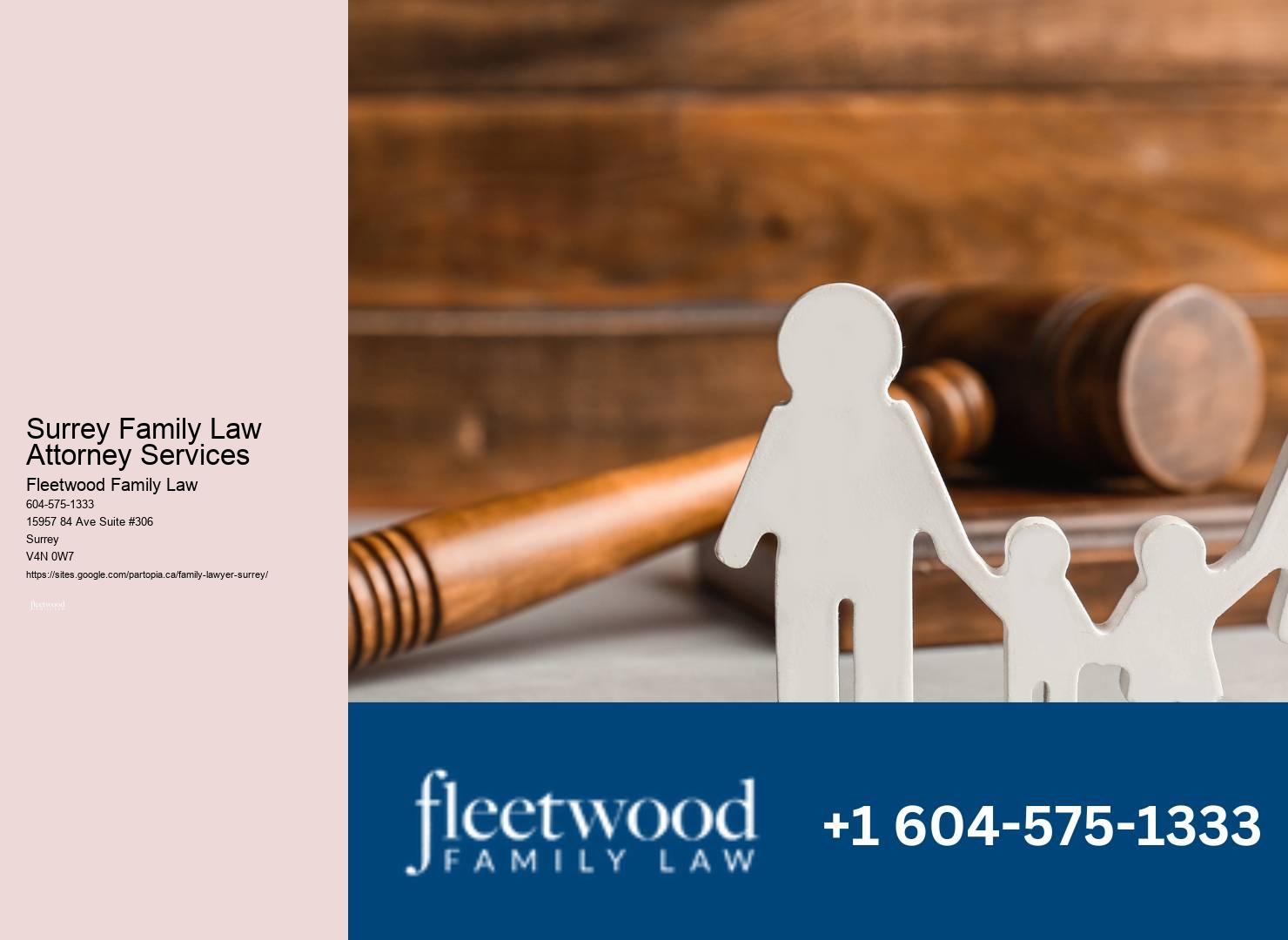 Surrey family legal services