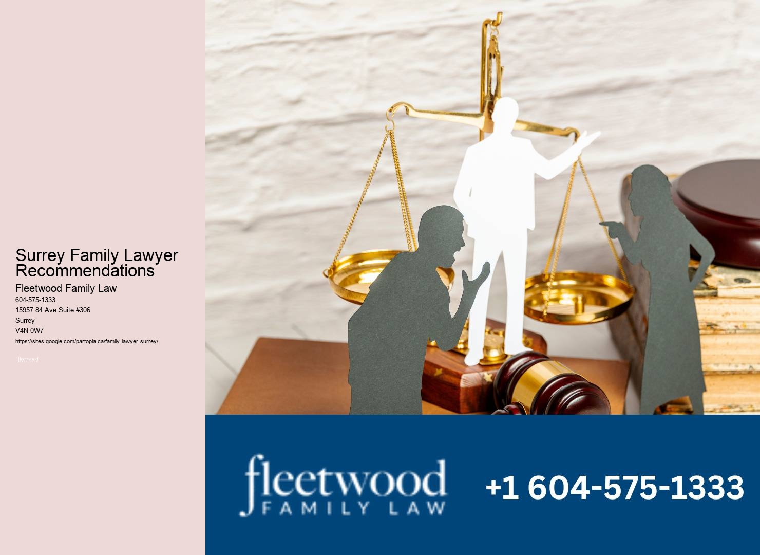 Family Law Legal Support Surrey