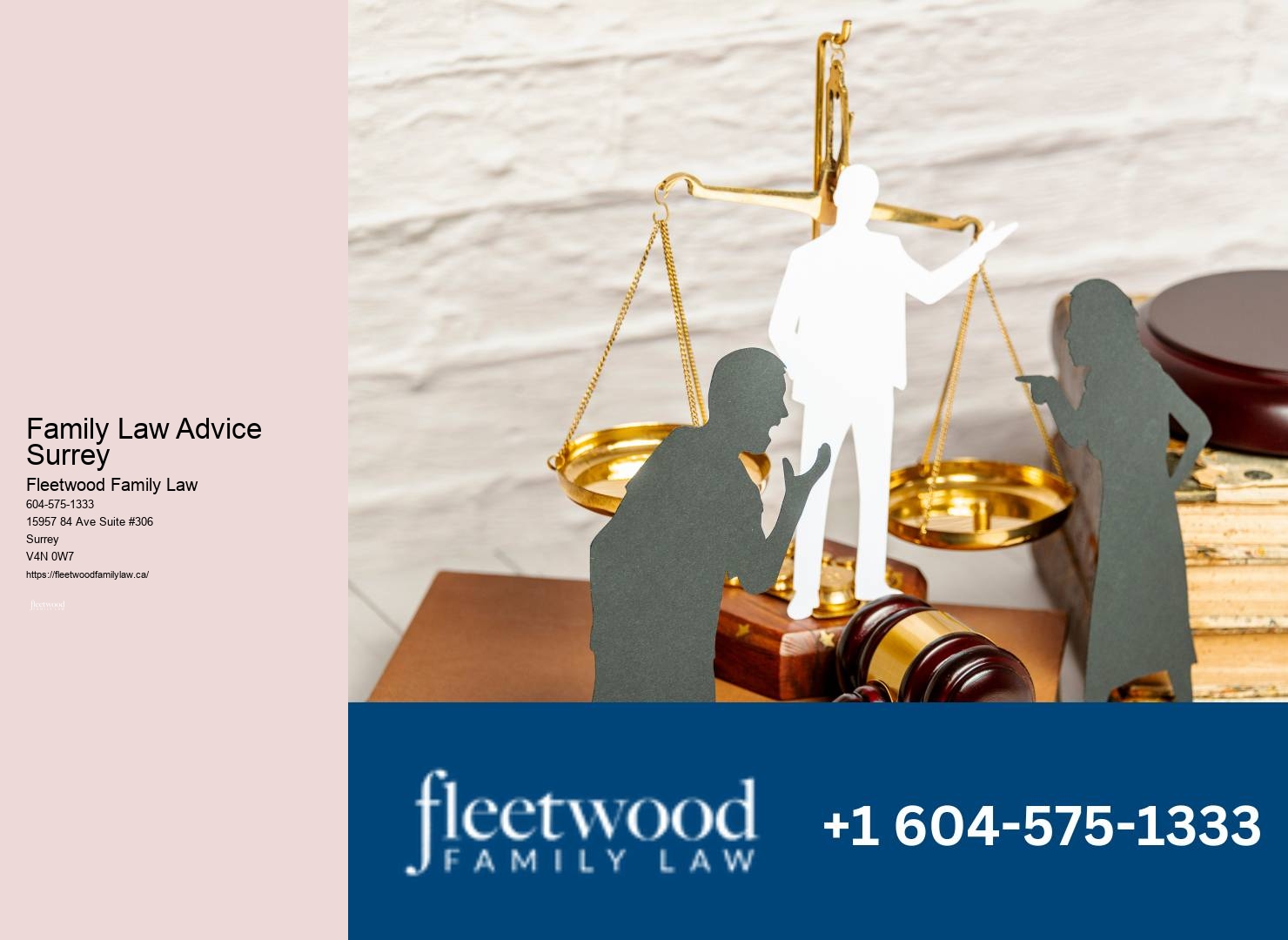 Family Law Advice Surrey Family Law Representation Services