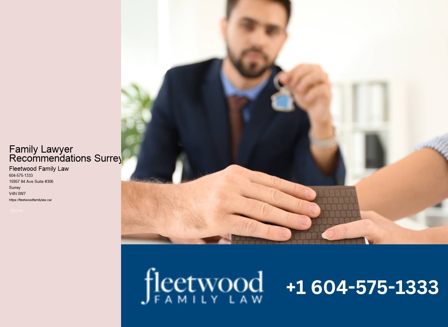 Family Lawyer Recommendations Surrey Child Custody Services