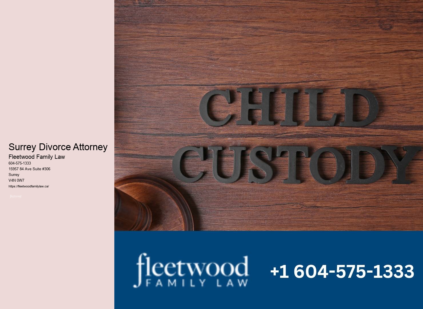 Leading Family Lawyer Surrey Divorce Attorney