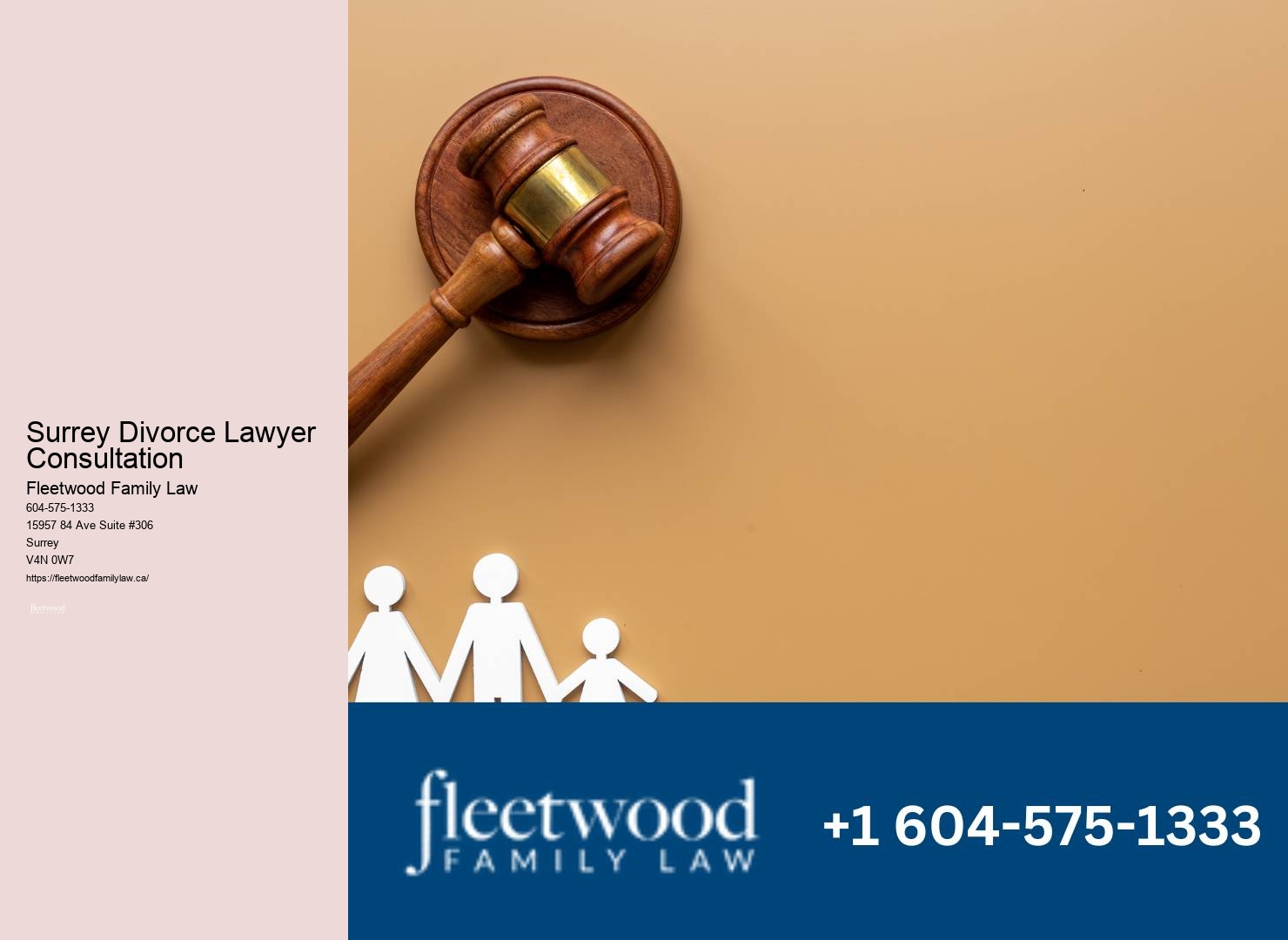 Dedicated Family Attorney Surrey Divorce Lawyer Consultation