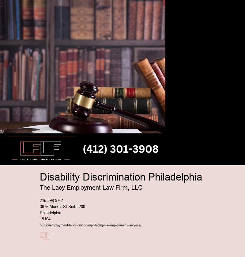 Legal representation for wrongful termination cases Philadelphia