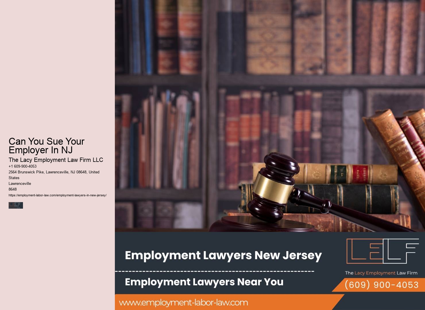 NJ attorney for severance package negotiations