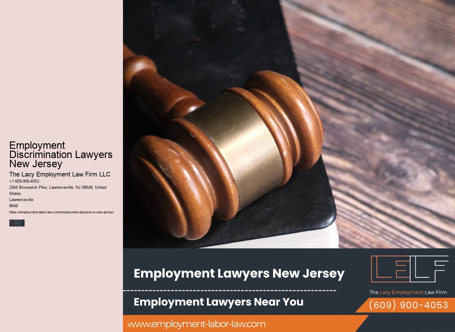 NJ employment discrimination attorney