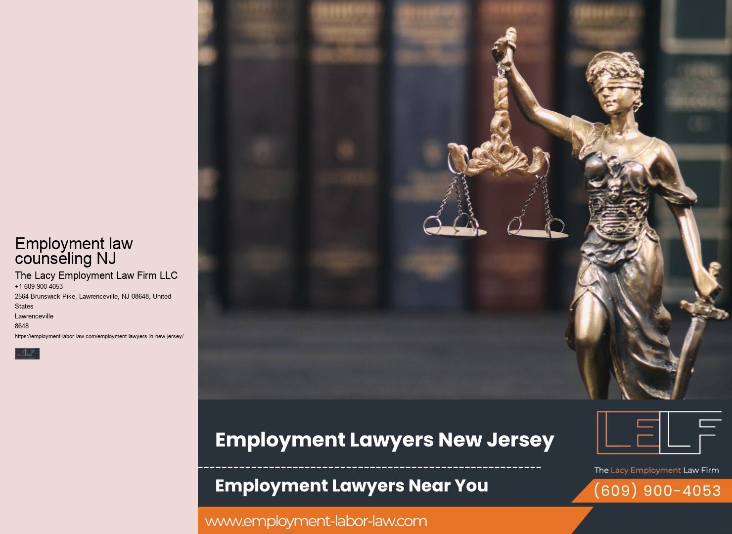 Employment law consultations New Jersey