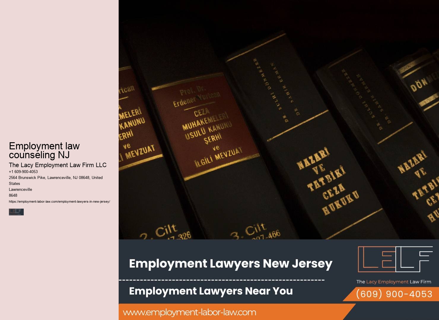 Employee handbook lawyer NJ