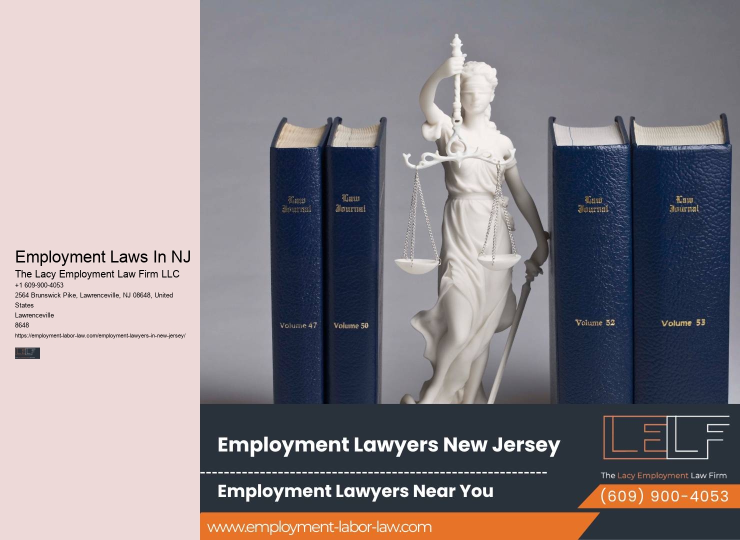 NJ attorney for employment law policy review