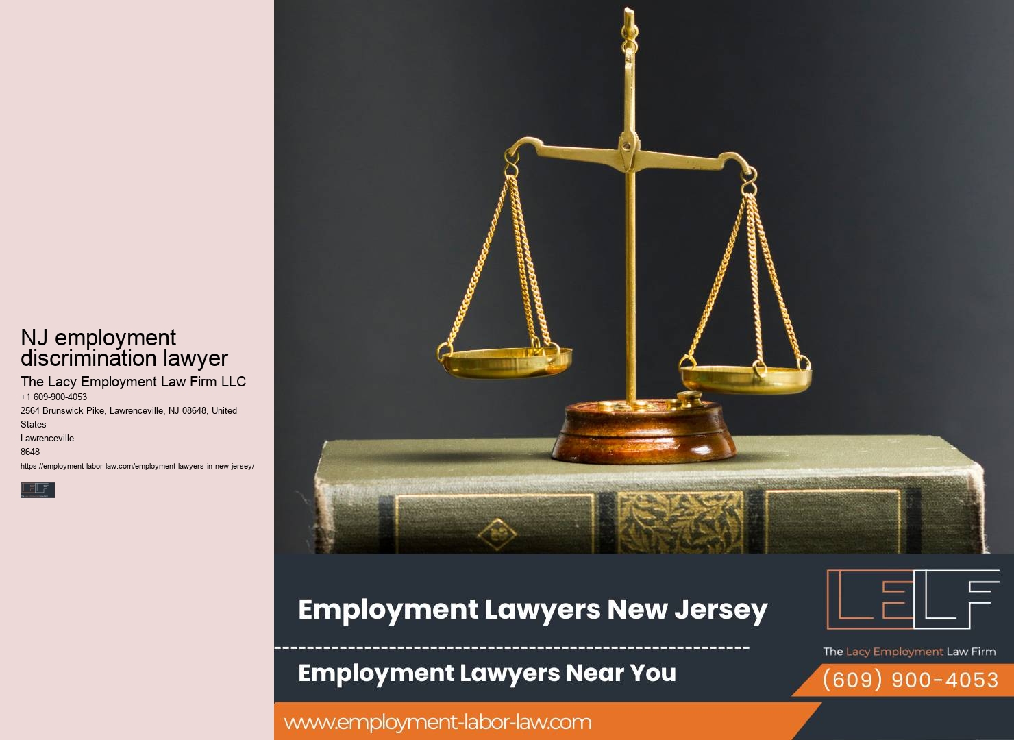 NJ employment litigation attorney
