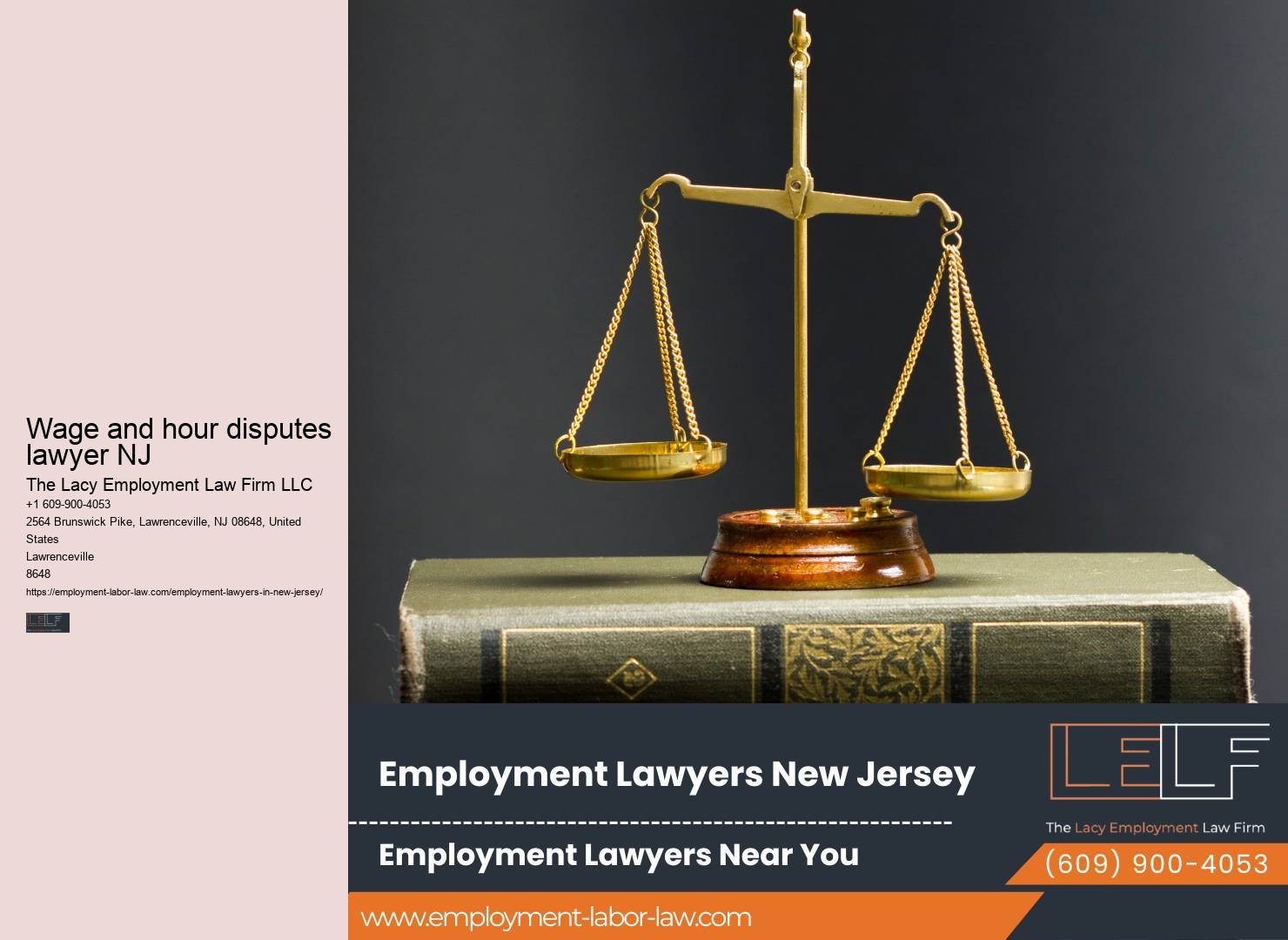 Employment Law Questions NJ