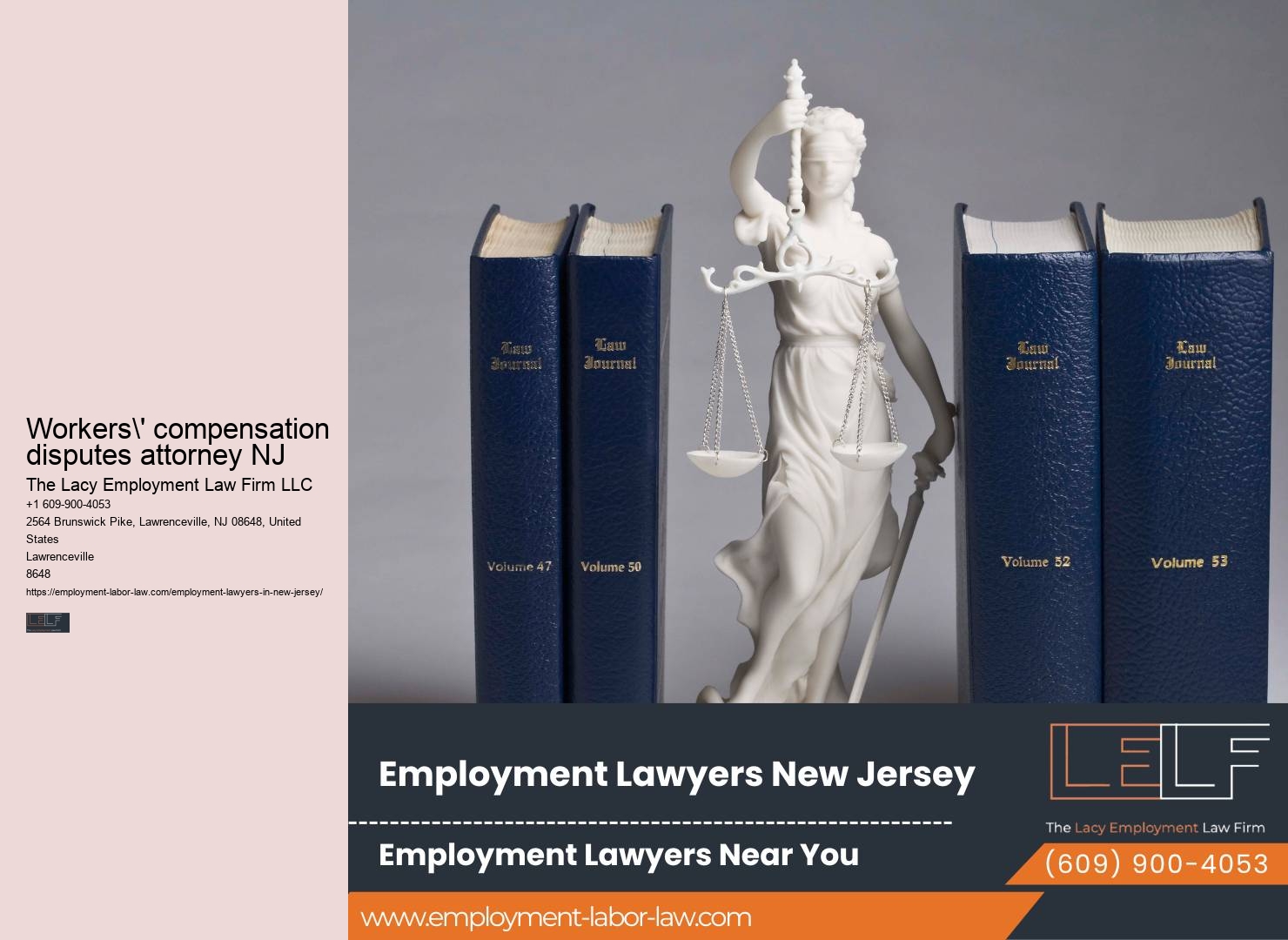 NJ employment law expertise