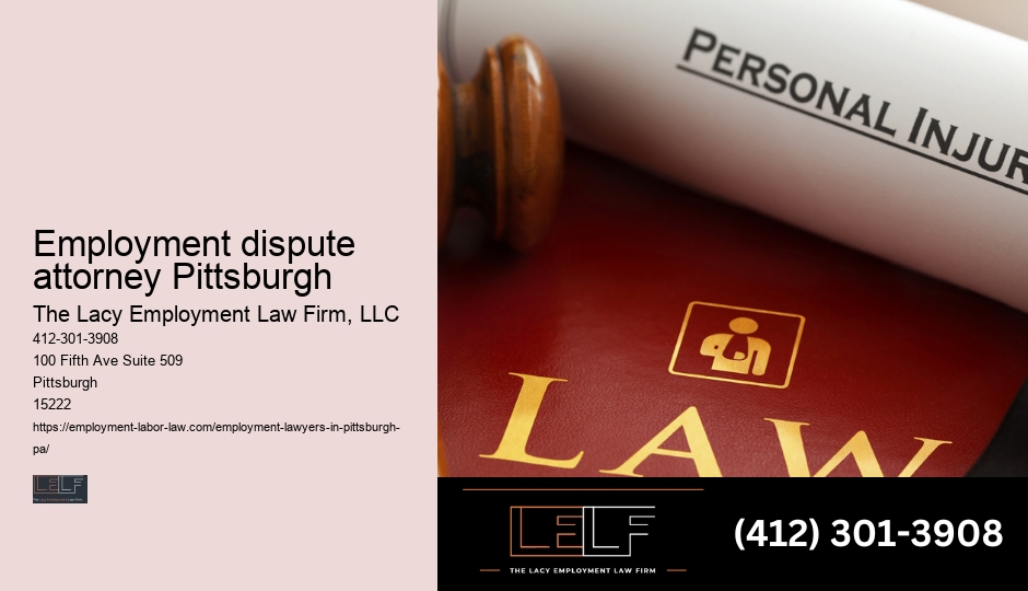 Expert employment law representation Pittsburgh