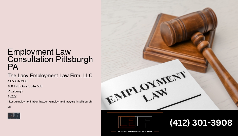 Pittsburgh employment law guidelines
