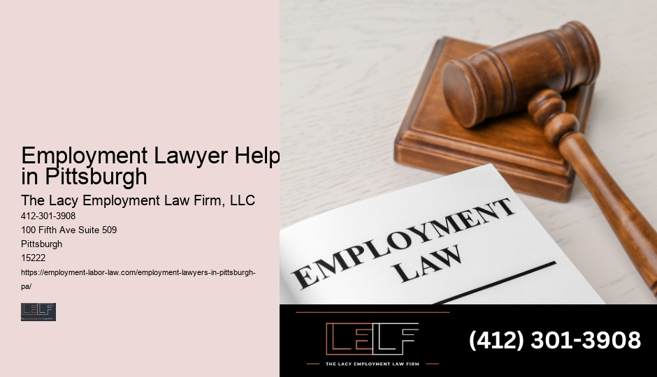 Employment dispute attorney Pittsburgh