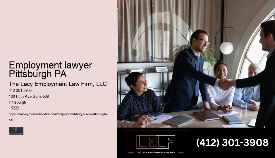 Employment law consultations in Pittsburgh area