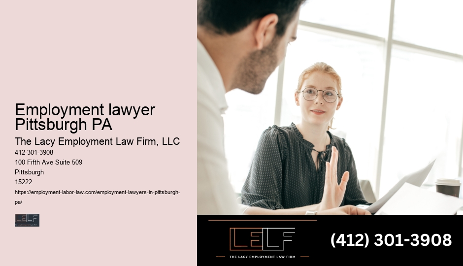 Employment law expertise in Pittsburgh