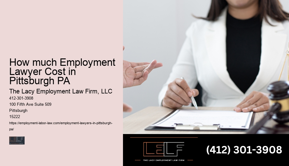 Employment law advocacy Pittsburgh