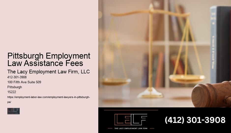 Pittsburgh Employment Law Consultation Rates