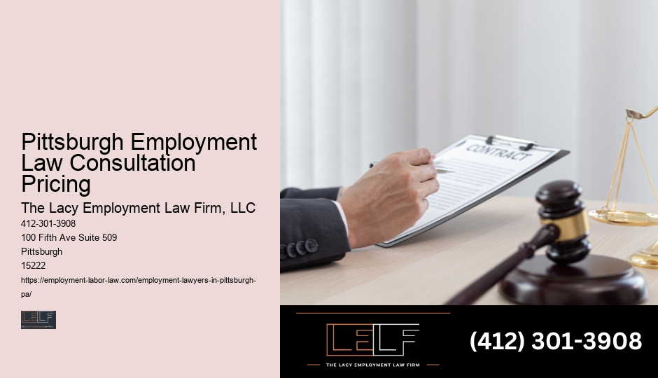 Employment Law Counsel Pittsburgh PA