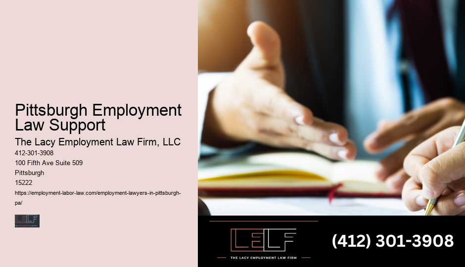 Employment law consultations Pittsburgh process