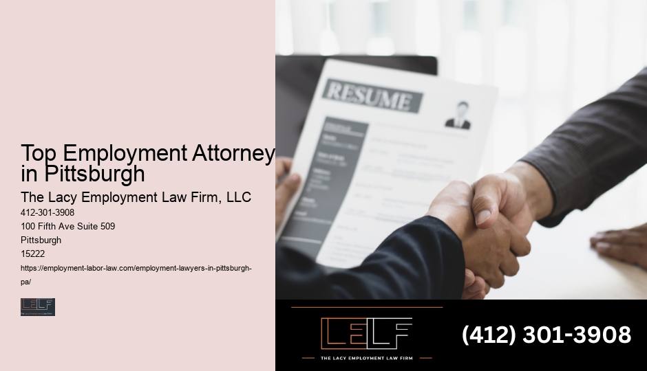 Pittsburgh Employment Law Consultation Charges