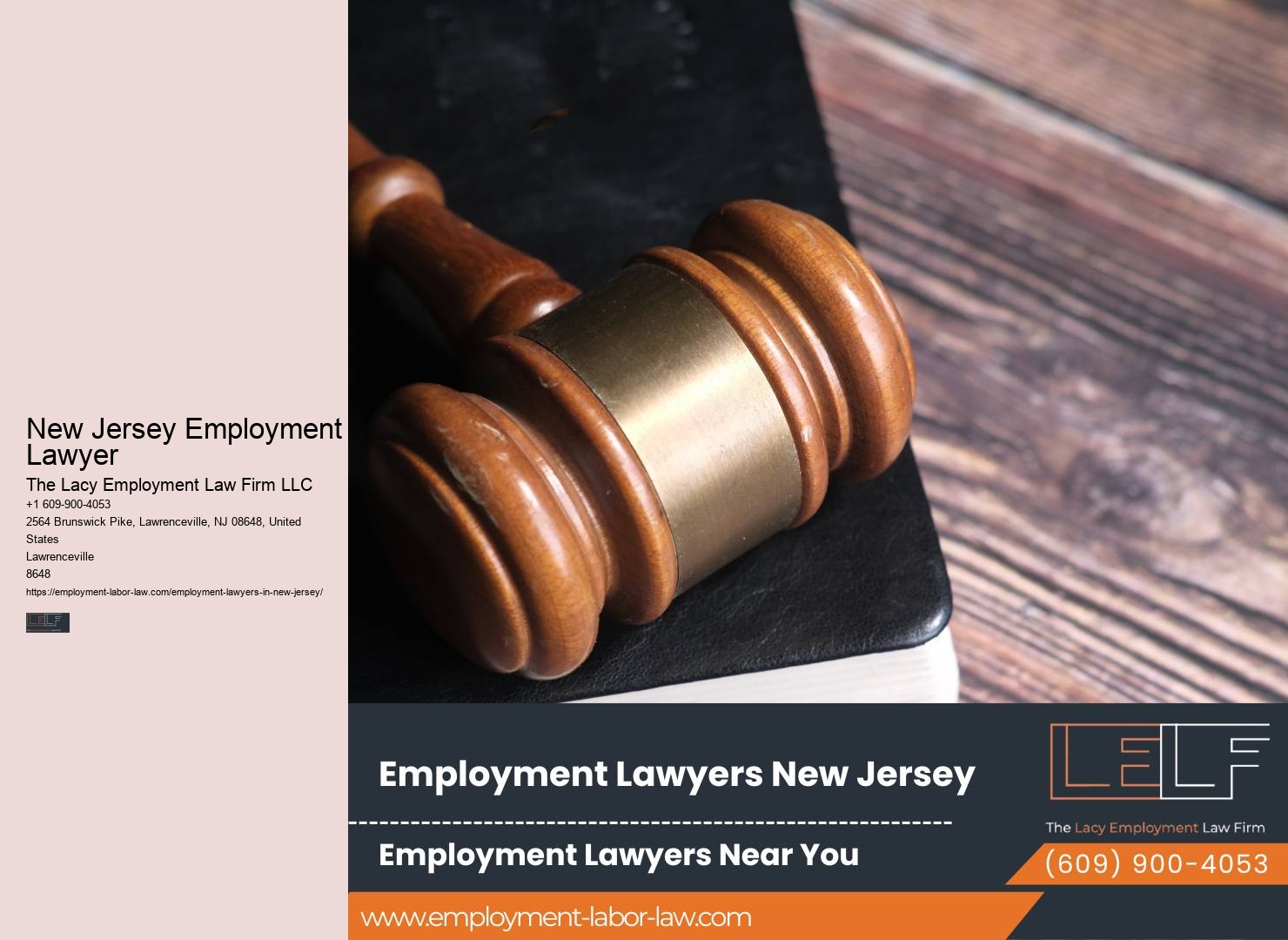 New Jersey Employment Lawyer Workplace Discrimination Lawyer