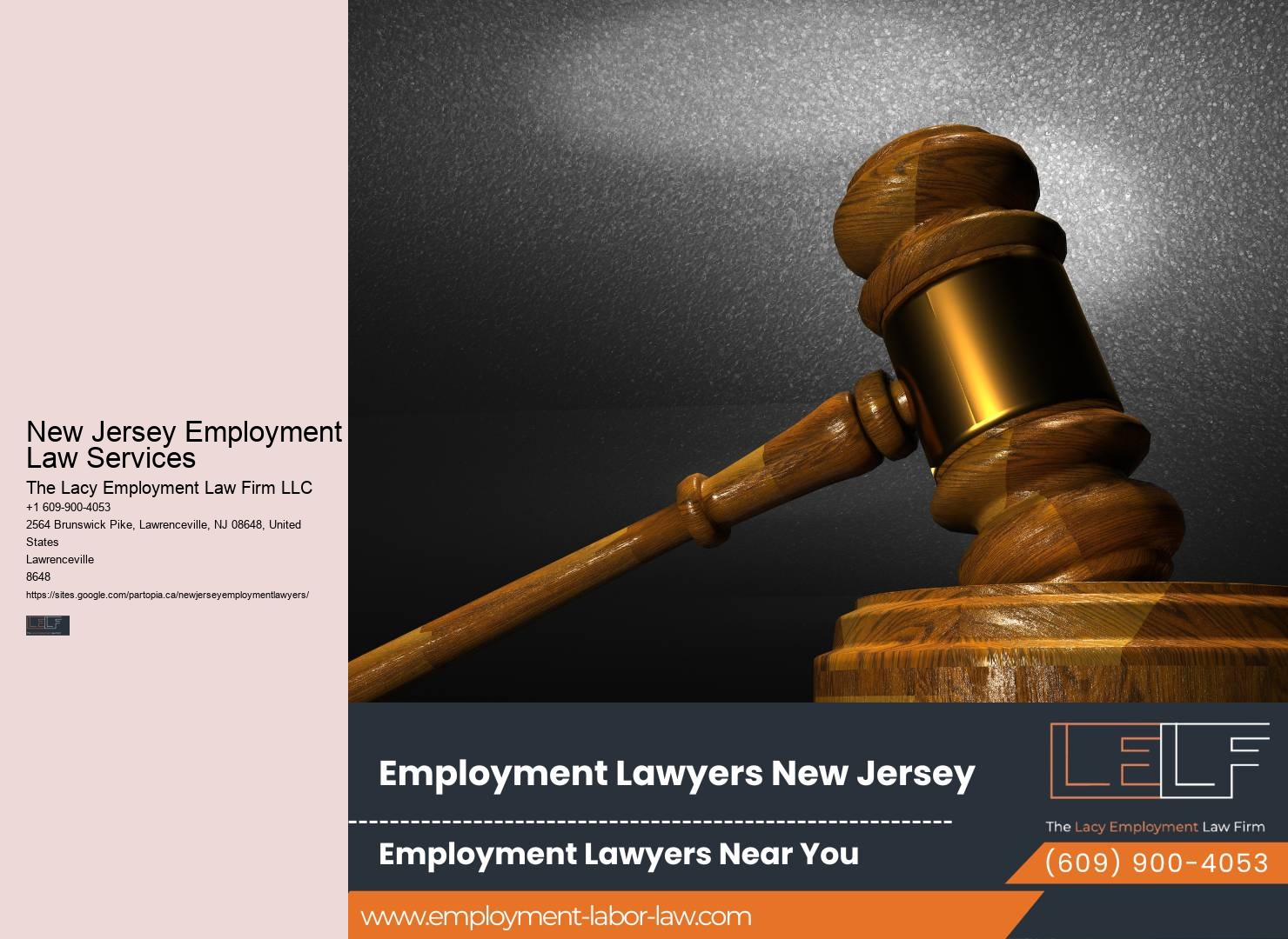 New Jersey Employment Law Services Employment Law Specialist