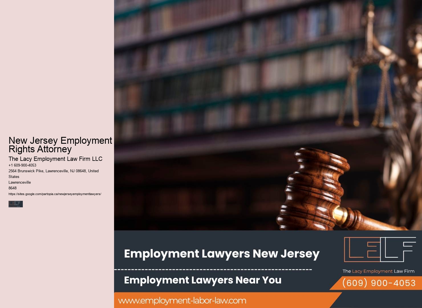 NJ Employment Rights Legal Advice