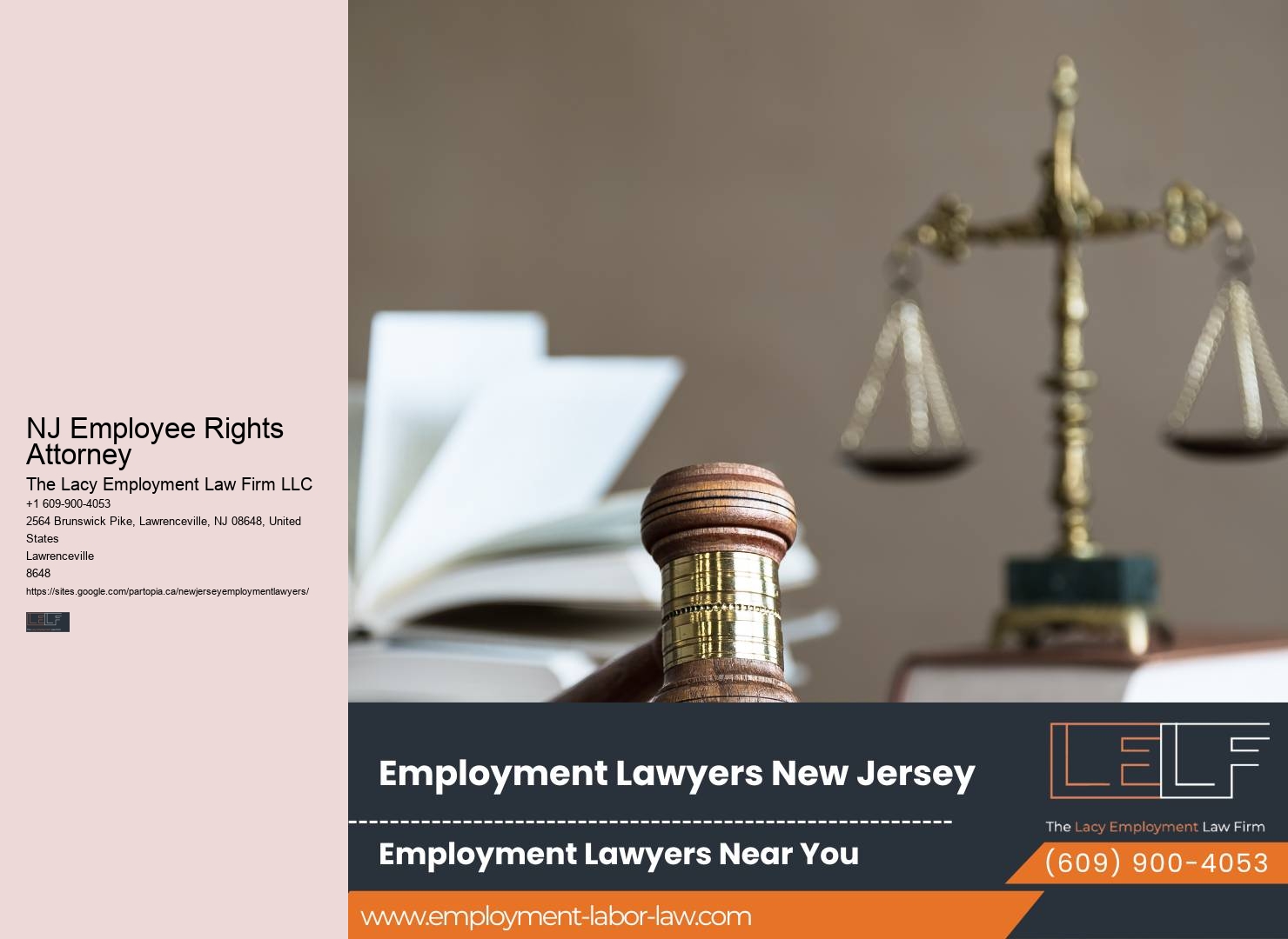 NJ Employee Rights Attorney Employee Legal Assistance