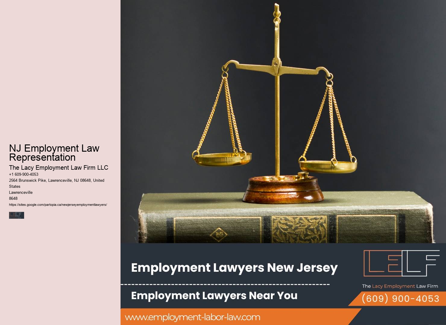 NJ Employment Law Consultation Services