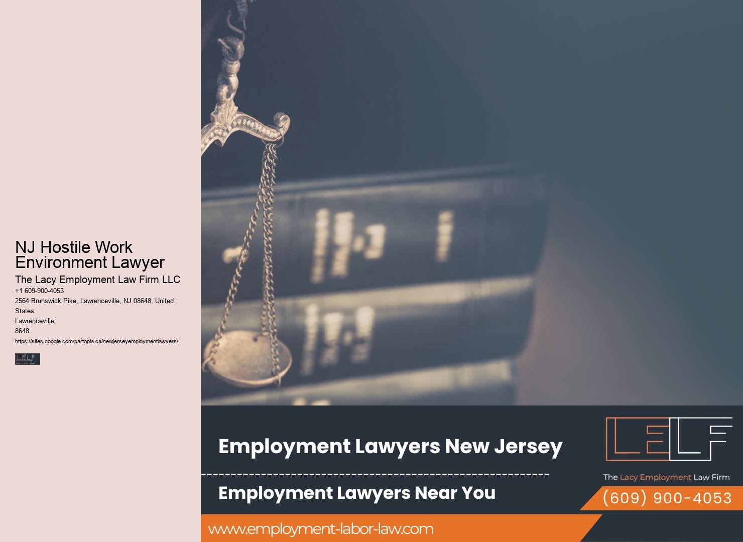 NJ Employment Rights Firm
