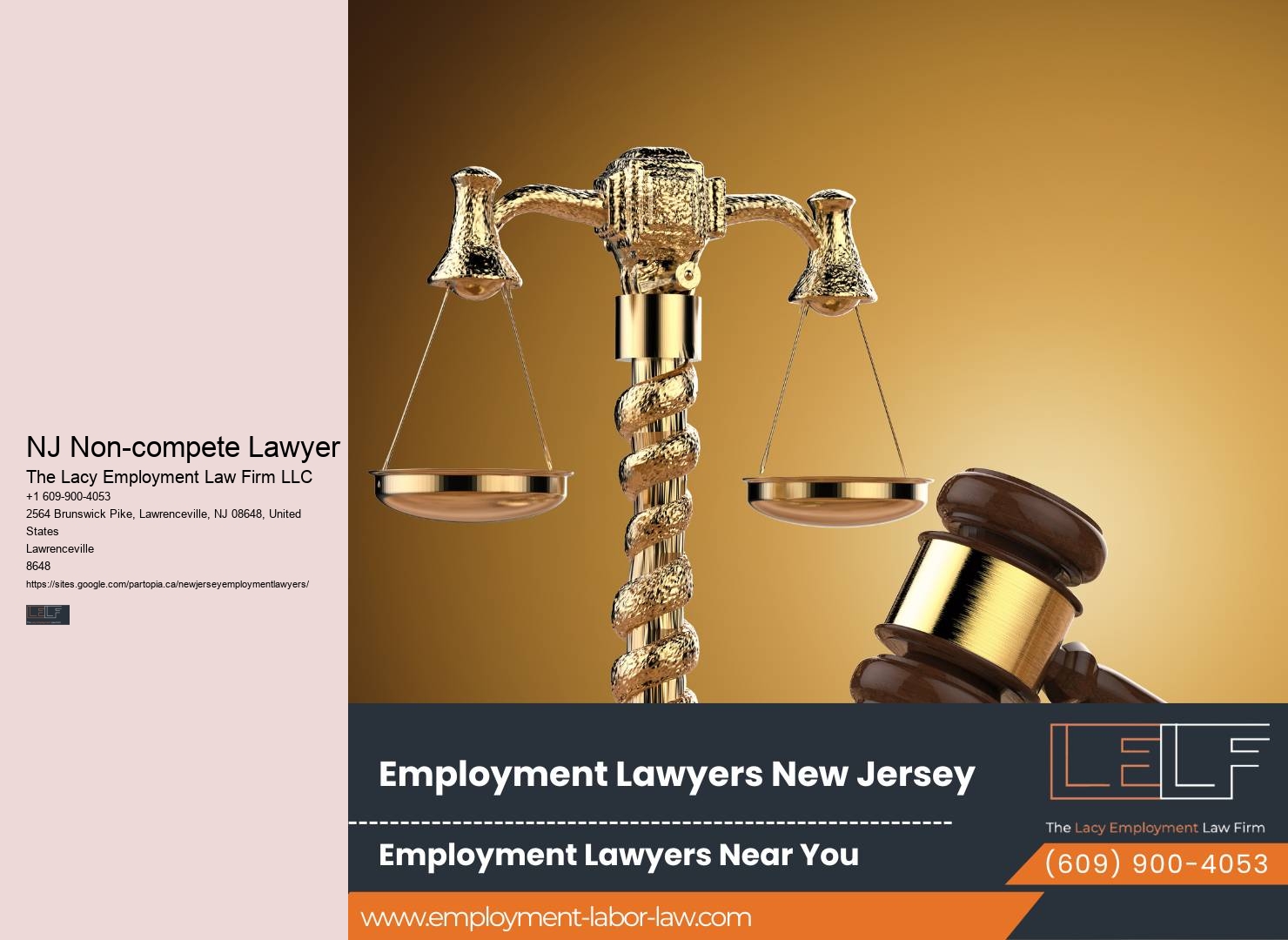 NJ Job Discrimination Legal Assistance