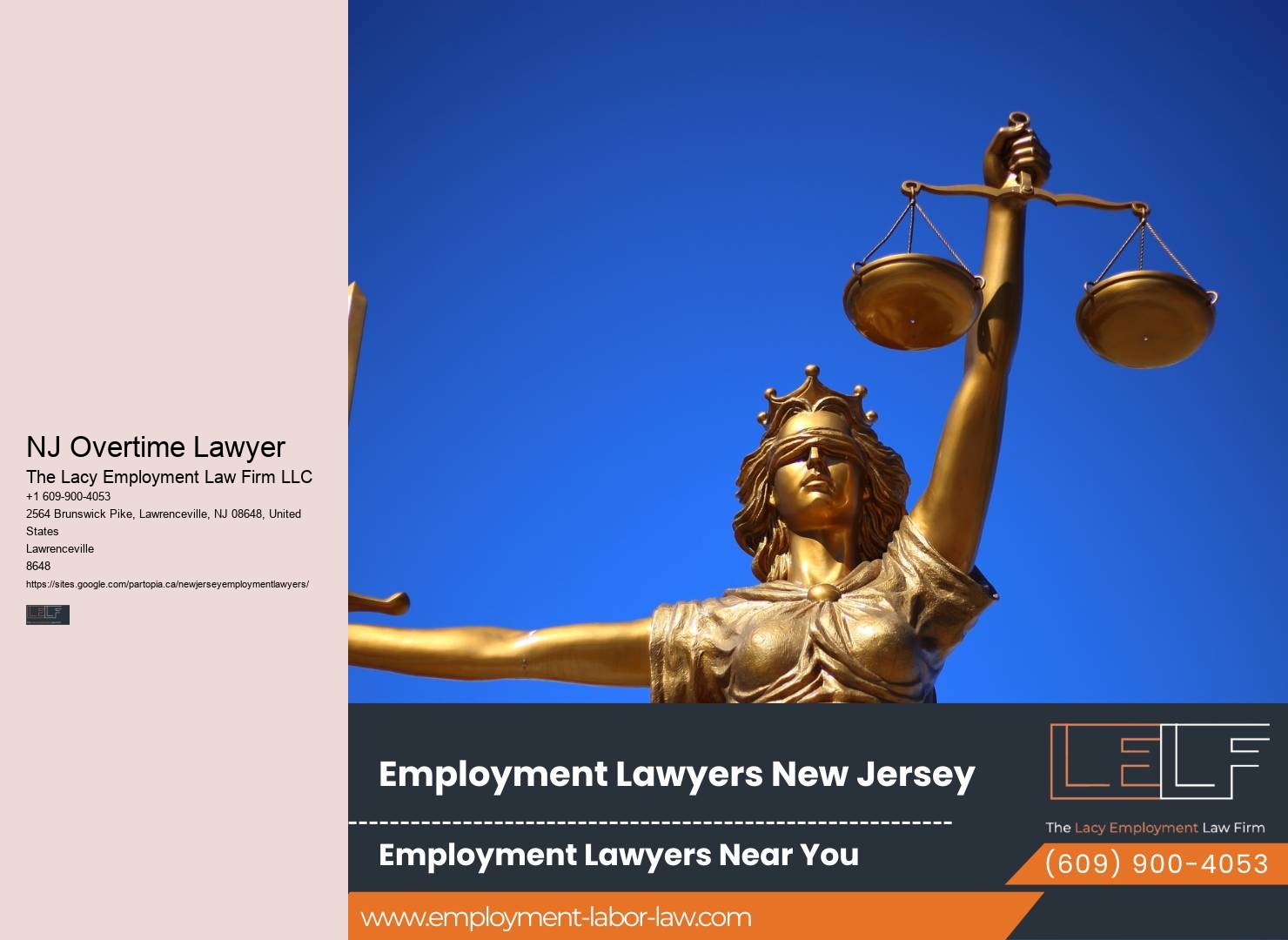 NJ Job Termination Law Expert