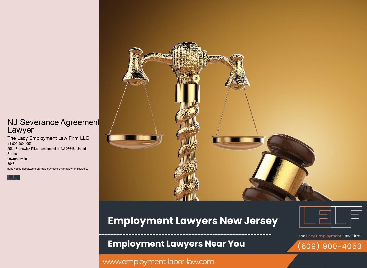 NJ Workplace Rights Legal Advice
