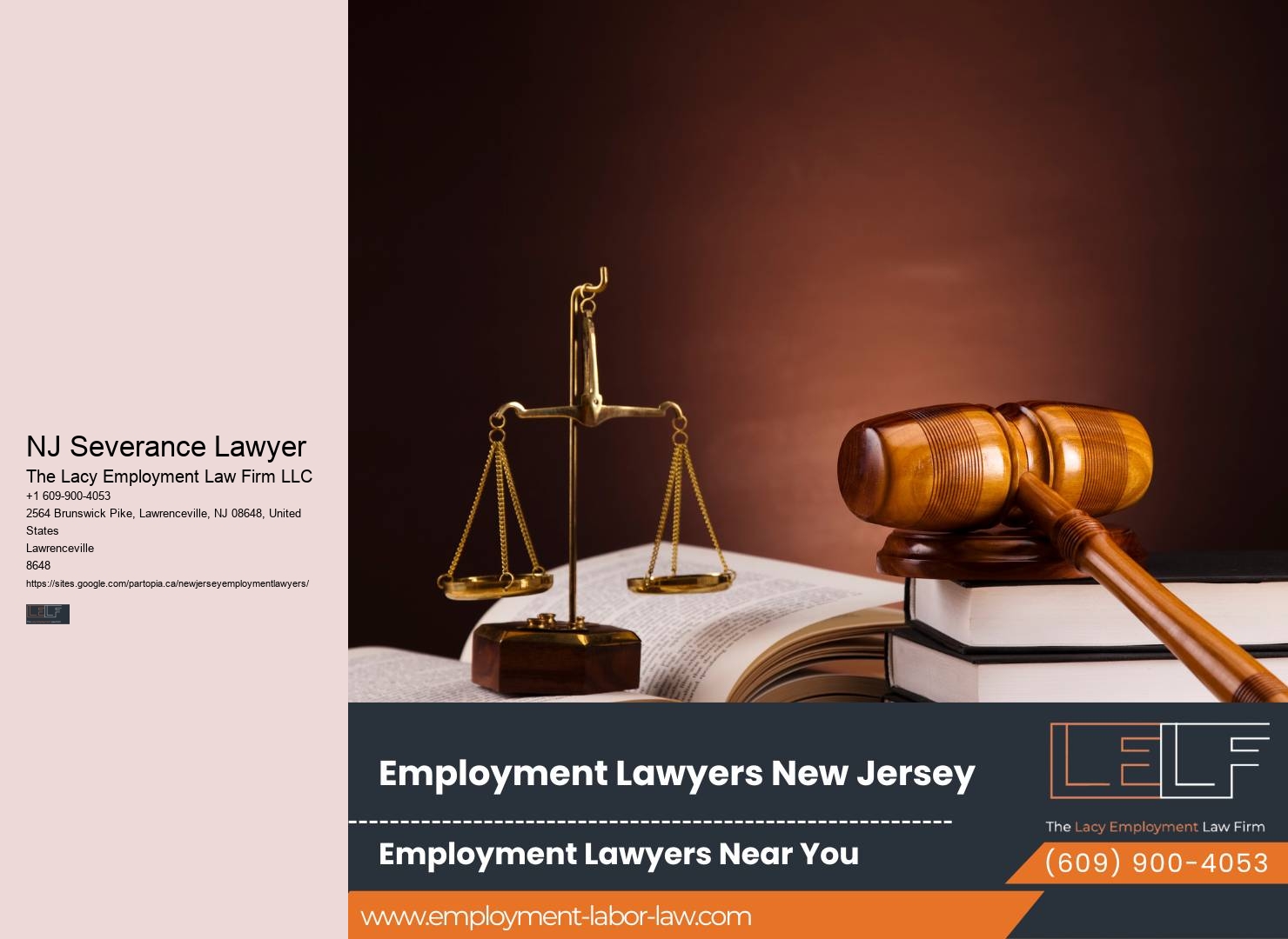 NJ Severance Lawyer Workplace Retaliation Attorney