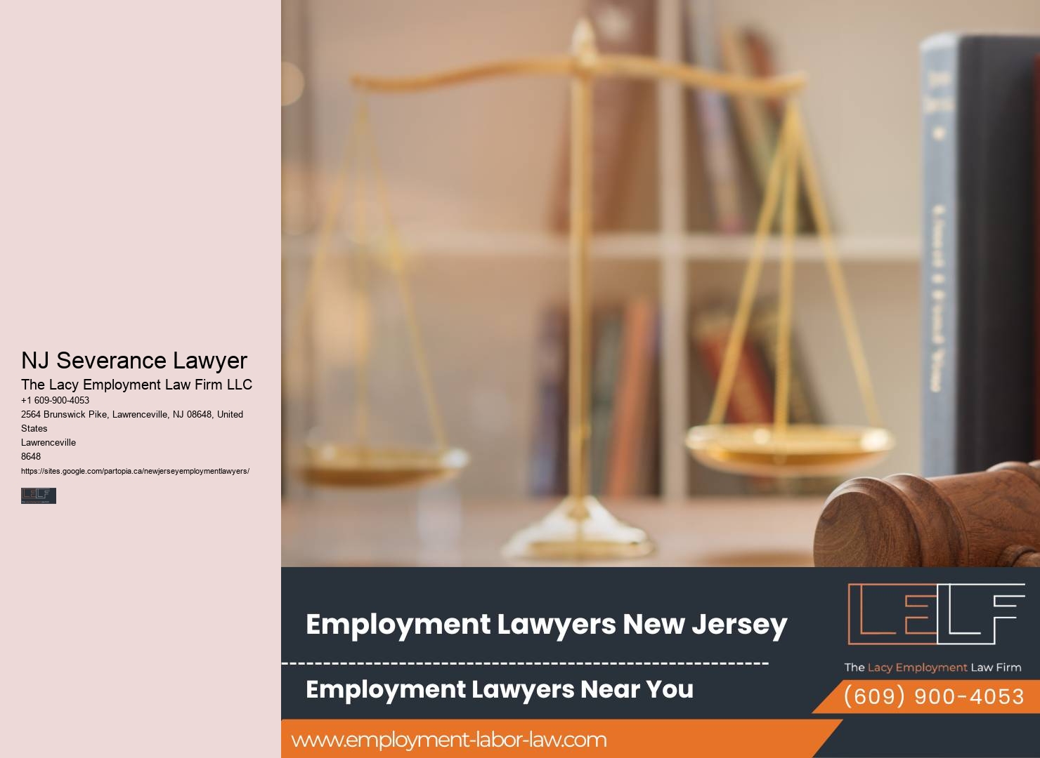 NJ Unfair Dismissal Lawyer