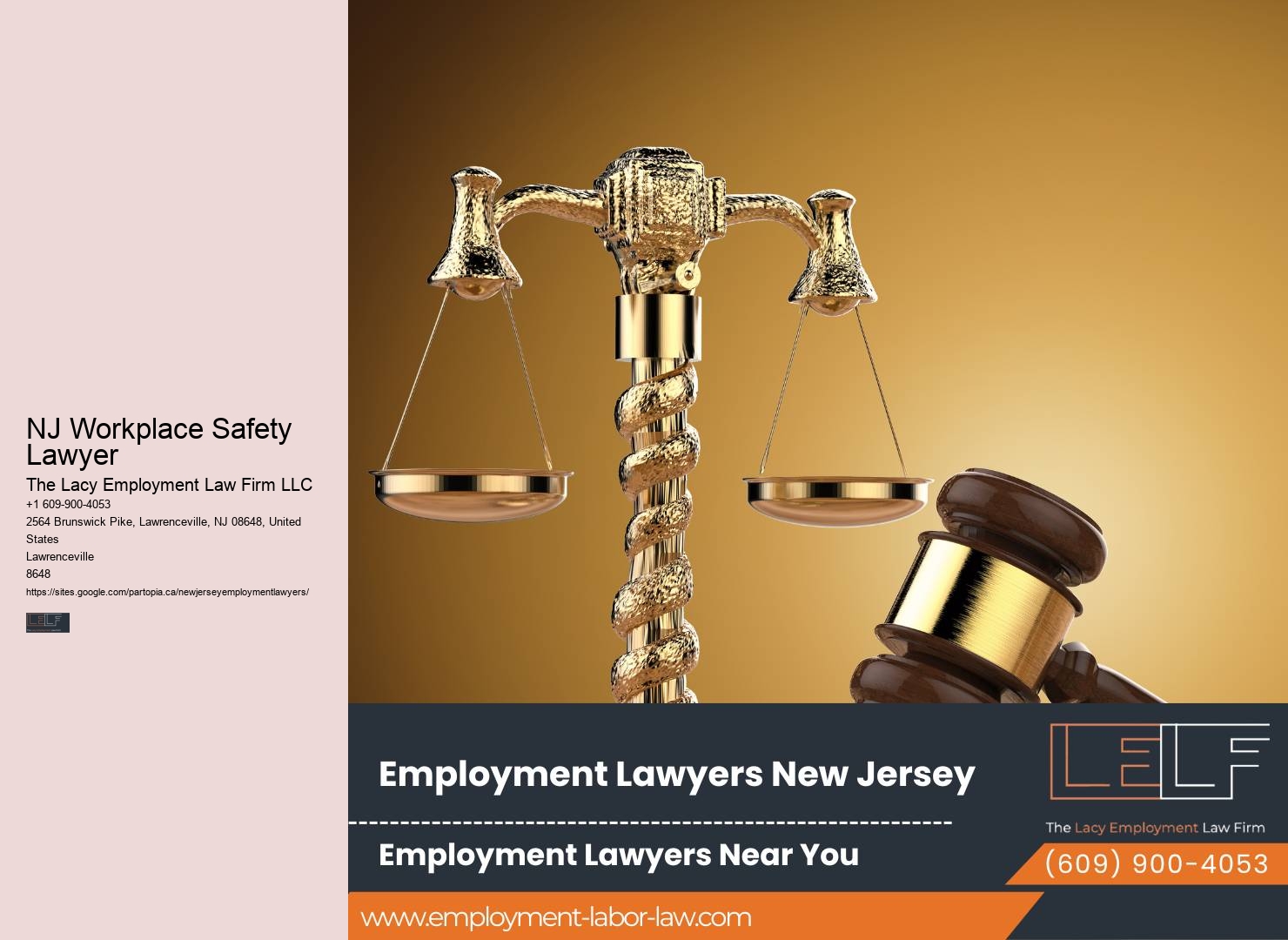 NJ Workplace Safety Lawyer Workplace Rights Attorney