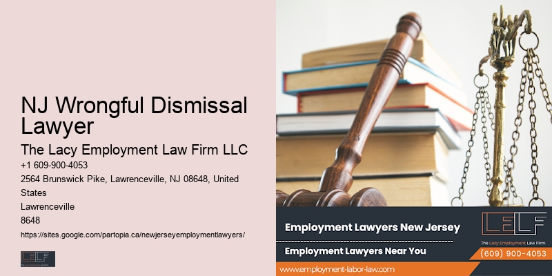NJ Wrongful Dismissal Lawyer