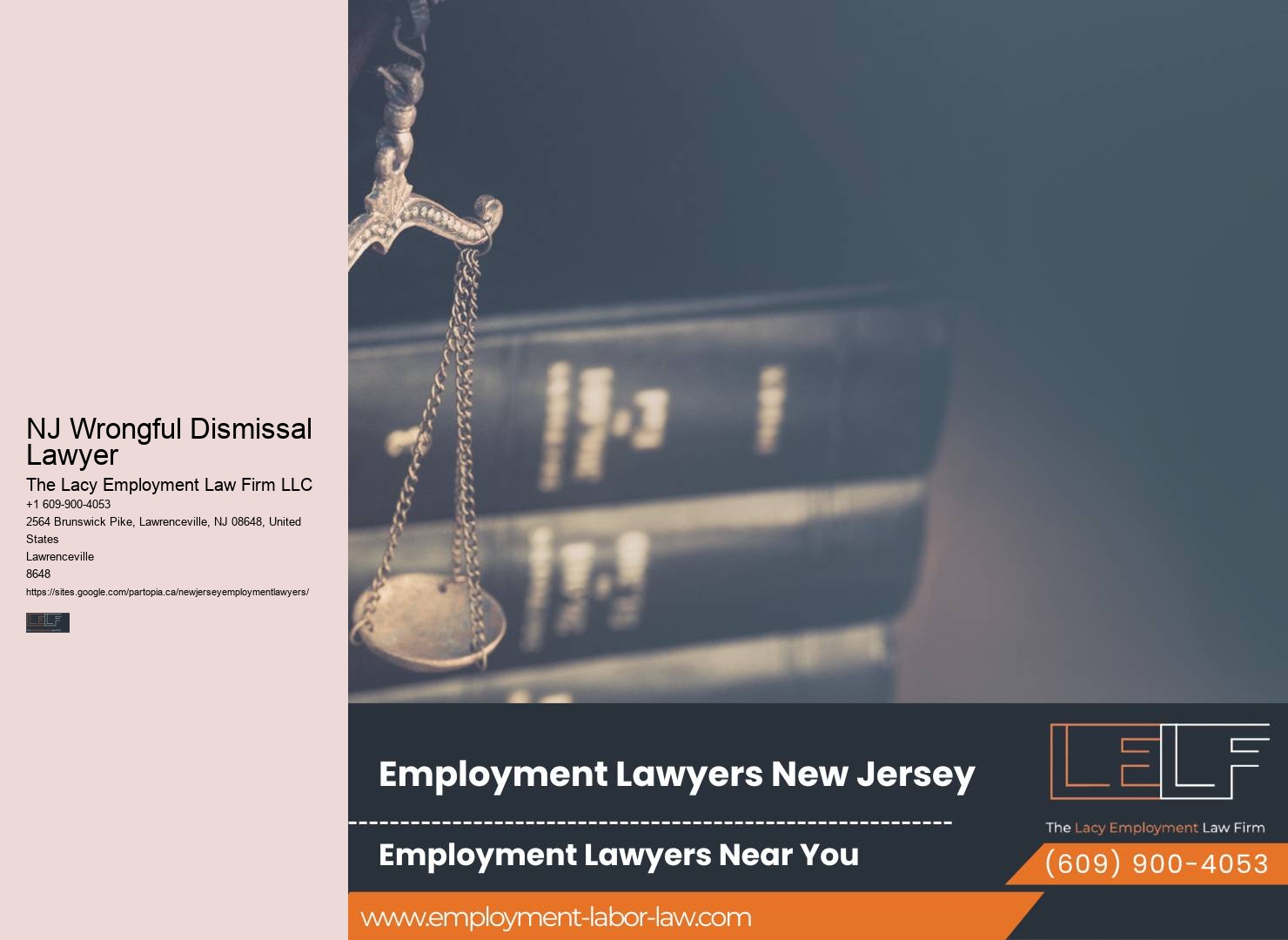 NJ Employee Legal Services