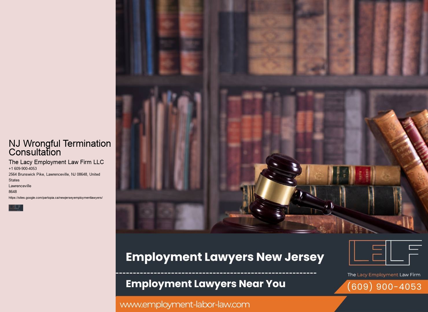NJ Employment Rights Law Firm