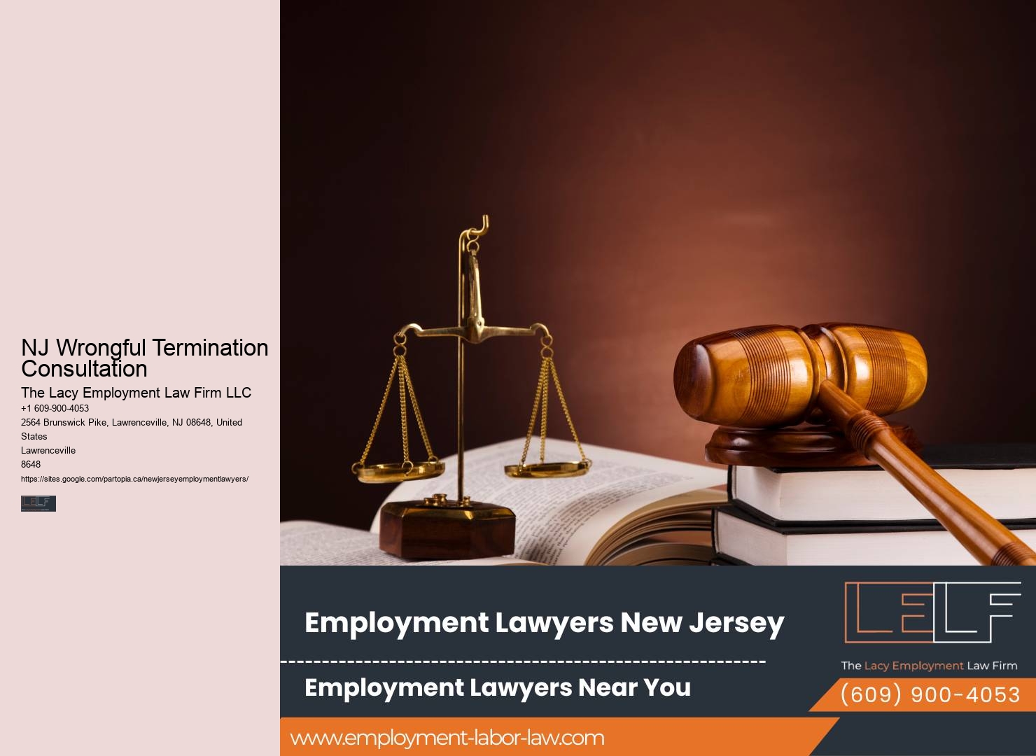 NJ Employment Legal Services Near Me